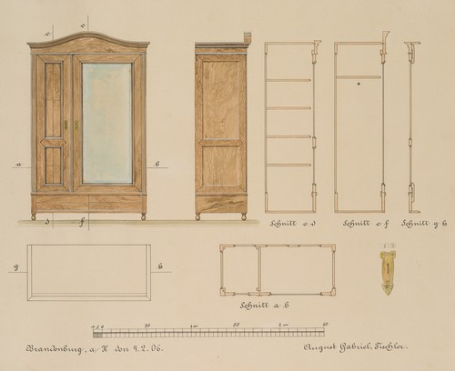 Gabriel entwürfe - (20.jhd),,