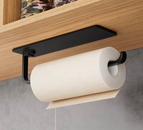 Küchenpapierhalter schwarz - küchenpapierhalter,